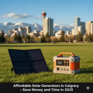 Affordable Solar Generators in Calgary – Save Money and Time in 2025