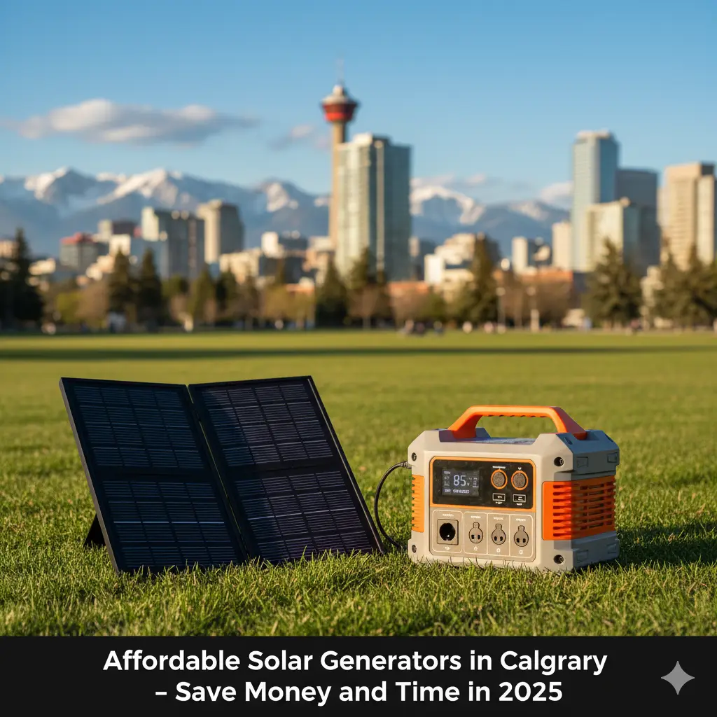 Affordable Solar Generators in Calgary – Save Money and Time in 2025