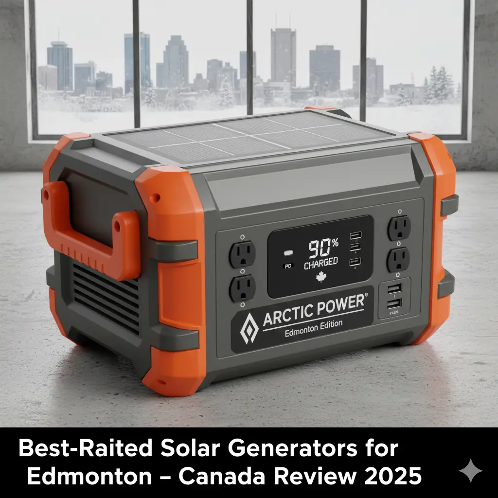 Best-Rated Solar Generators for Edmonton – Canada Review 2025 Best-Rated Solar Generators for Edmonton – Canada Review 2025