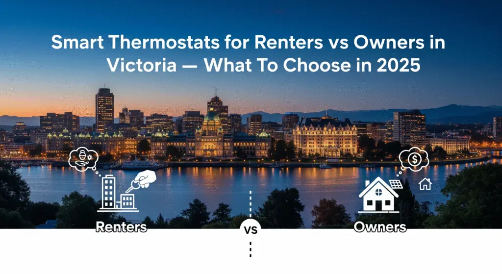 Smart Thermostats for Renters vs Owners in Victoria – What To Choose in 2025