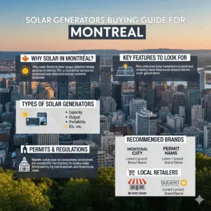 Solar Generators Buying Guide for Montreal – Prices, Picks, and Tips (2025)