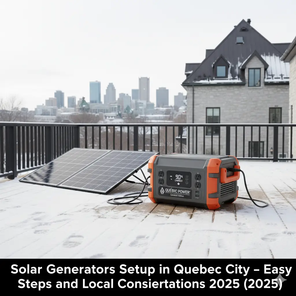 Solar Generators Setup in Quebec City – Easy Steps and Local Considerations (2025) Solar Generators Setup in Quebec City – Easy Steps and Local Considerations (2025)