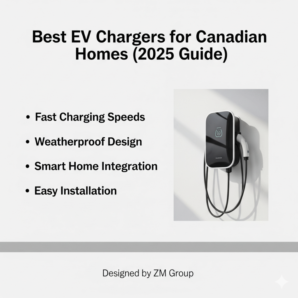 Best EV Chargers for Canadian Homes (2025 Guide) Best EV Chargers for Canadian Homes (2025 Guide)