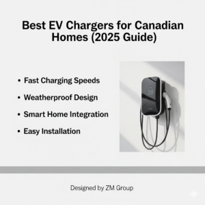 Best EV Chargers for Canadian Homes (2025 Guide)