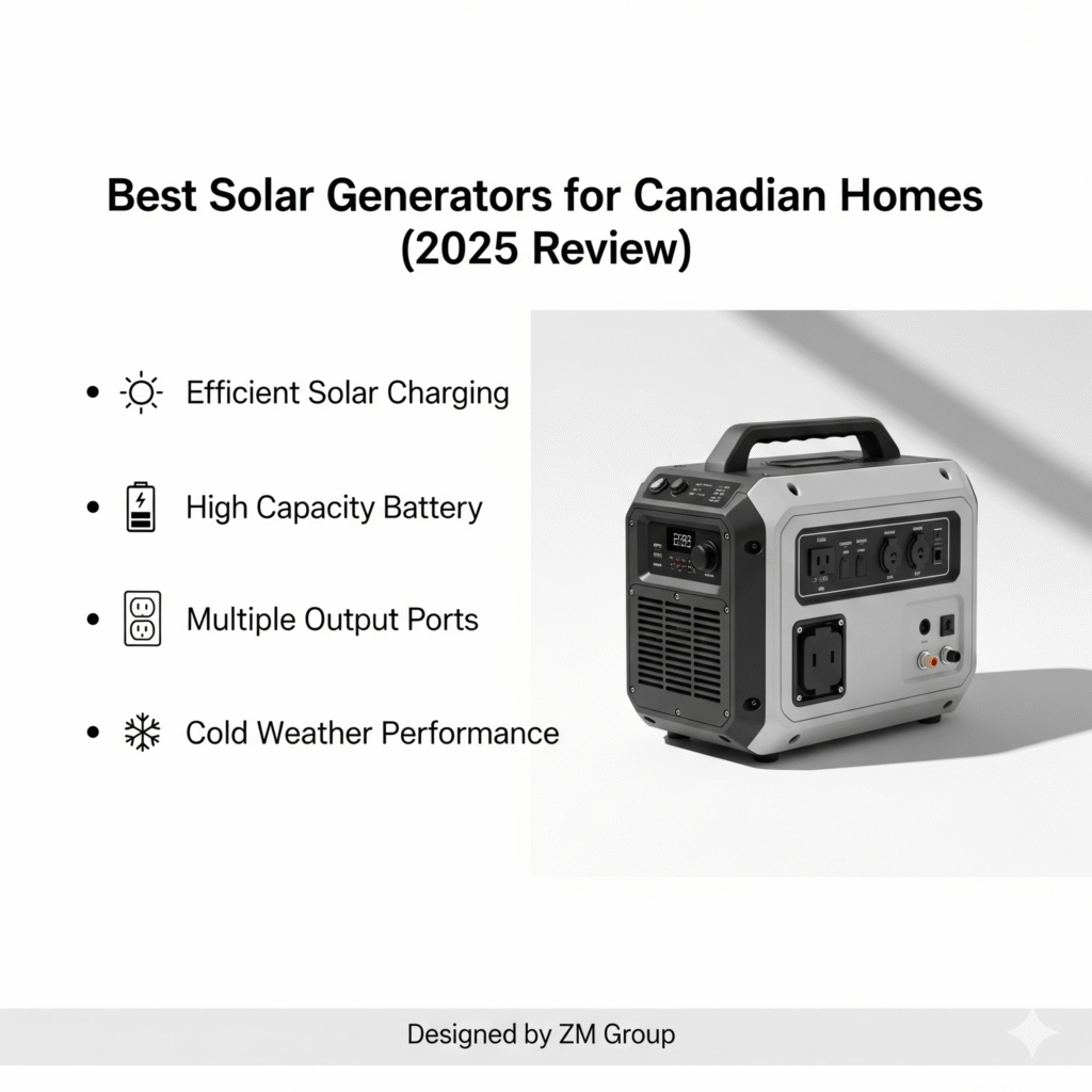 Best Solar Generators for Canadian Homes (2025 Review) Best Solar Generators for Canadian Homes (2025 Review)
