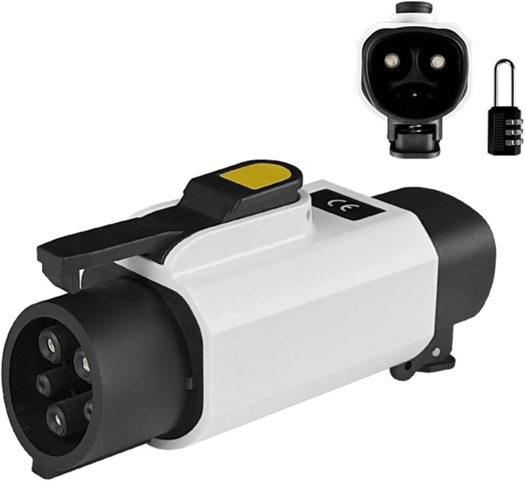 EVHIKING NACS to J1772 Adapter: 50Amp 240V Converter with Safety Lock & Temp Control for Canadians EVHIKING NACS to J1772 Adapter: 50Amp 240V Converter with Safety Lock & Temp Control for Canadians