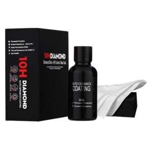 Upgrade Your Car’s Shine: 10H Ceramic Coating Kit for High Gloss & Scratch Protection (30ML) – Canada