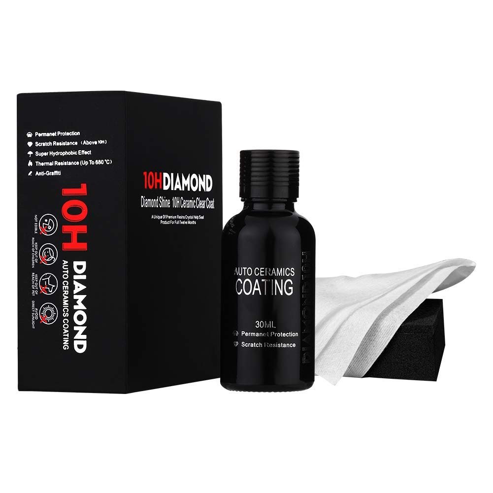 Upgrade Your Car’s Shine: 10H Ceramic Coating Kit for High Gloss & Scratch Protection (30ML) – Canada