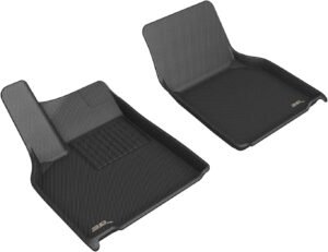 Custom 3D MAXpider Kagu Floor Mat for Tesla Model Y (Front Row, Black) – Available June 2026 in Canada