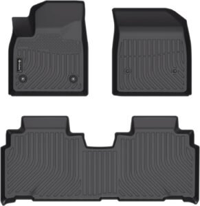 All-Weather TPE Rubber Floor Mats for 2024-2025 Chevrolet Blazer EV – Custom Fit, Black