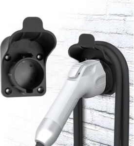 SAE J1772 EV Charging Cable Holder – Wall Mount Organizer for Canadian EV/PHEV Owners