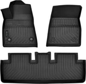 Discover Findway Custom Car Floor Mats for Tesla Model 3 (2021-2025) – All-Weather TPE Rubber, Perfect Fit for Canadians! Discover Findway Custom Car Floor Mats for Tesla Model 3 (2021-2025) – All-Weather TPE Rubber, Perfect Fit for Canadians!