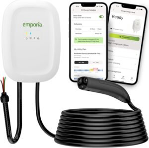 Emporia 48A Level 2 EV Charger for Tesla: UL/Energy Star, WiFi, 24ft Cable – Canada Emporia 48A Level 2 EV Charger for Tesla: UL/Energy Star, WiFi, 24ft Cable – Canada
