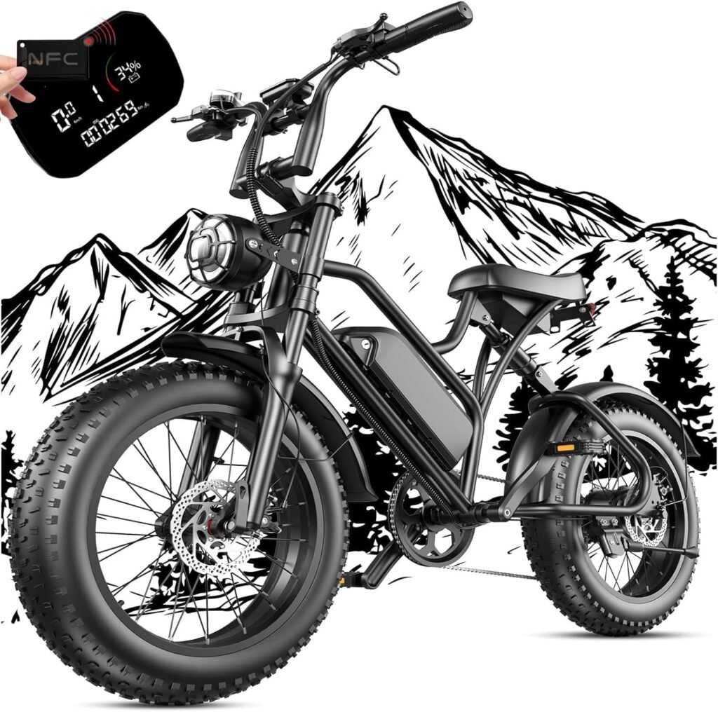 Discover Otiamlar 1500W Fat Tire Electric Bike: 45KM/H Speed, 48V Battery for Canadian Riders Discover Otiamlar 1500W Fat Tire Electric Bike: 45KM/H Speed, 48V Battery for Canadian Riders