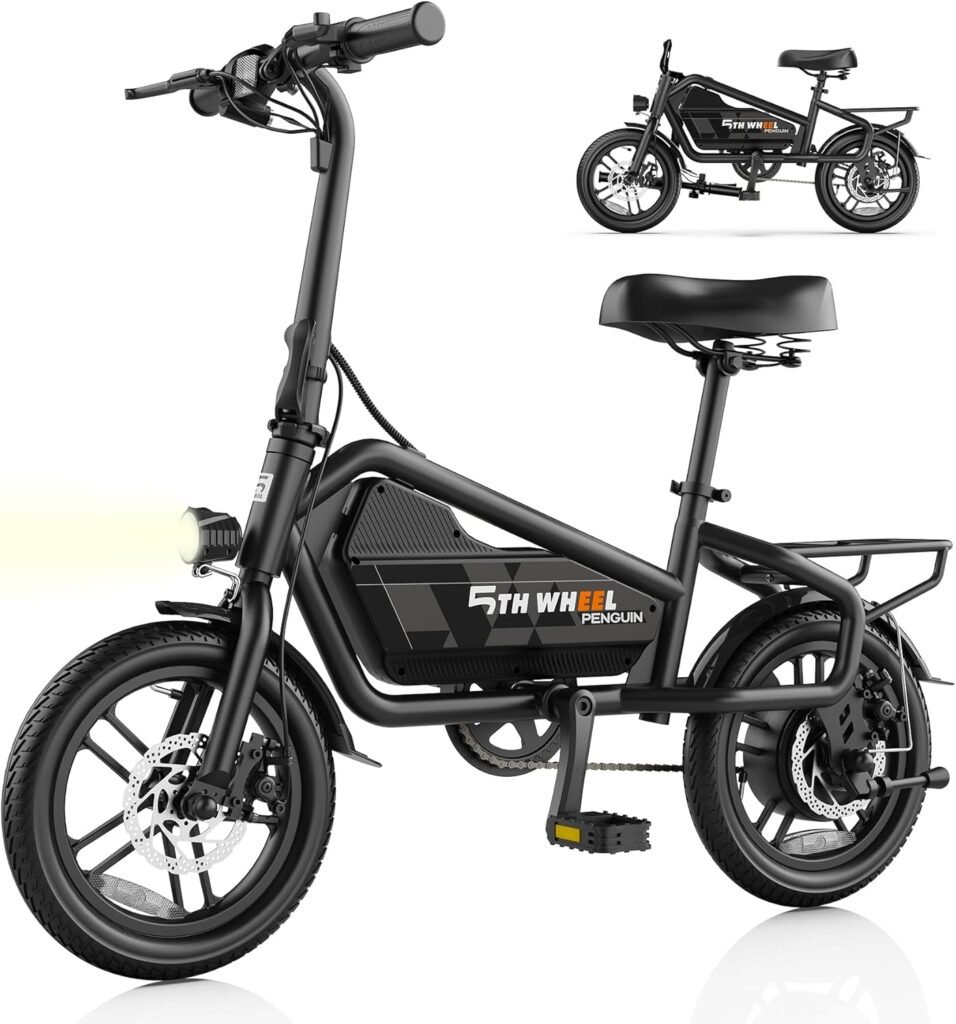 Compact 5TH WHEEL EB20 Electric Bike: 40KM Range, 650W Motor, 32KM/H Speed for Canadian Commuters Compact 5TH WHEEL EB20 Electric Bike: 40KM Range, 650W Motor, 32KM/H Speed for Canadian Commuters