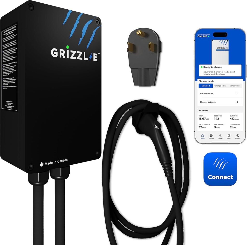 Grizzl-E Smart Level 2 EV Charger: UL Certified, Energy Star, Fast Charging for Canadians Grizzl-E Smart Level 2 EV Charger: UL Certified, Energy Star, Fast Charging for Canadians