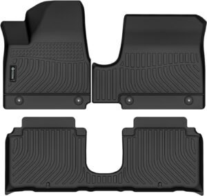 Findway Custom All-Weather Car Floor Mats for Hyundai Ioniq 5 (2022-2024) – Perfect Fit, Black TPE Rubber