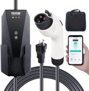 VEVOR Level 1+2 Portable EV Charger: Versatile 16 Amp…