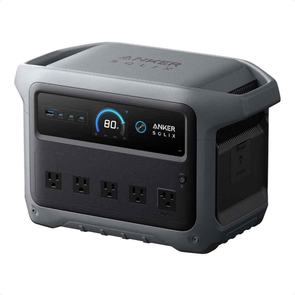 Anker SOLIX C1000 Gen 2: Fast-Charging 2000W Solar Generator for Canadian Homes & Camping