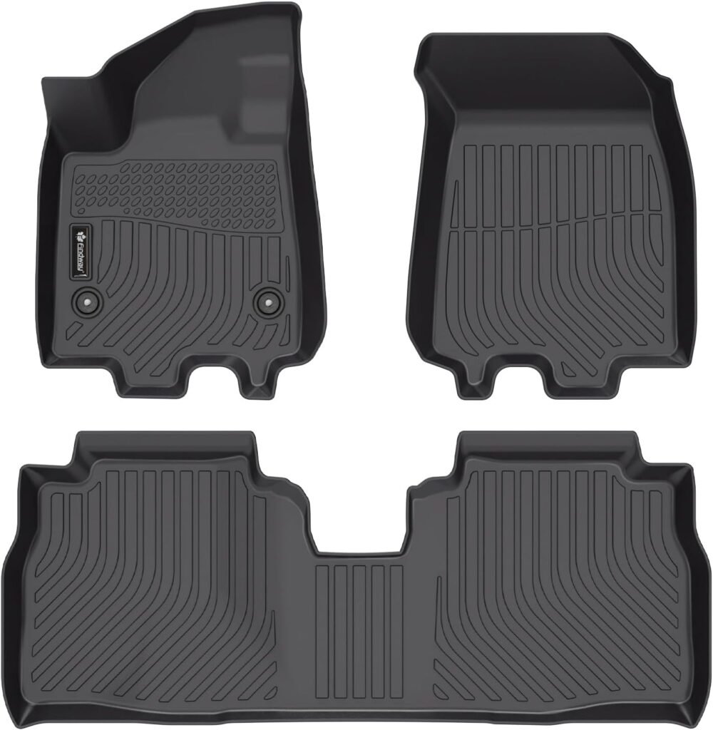 Findway All-Weather TPE Rubber Floor Mats for Chevrolet Equinox EV 2024-2026 – Perfect Fit for 1st & 2nd Row in Canada Findway All-Weather TPE Rubber Floor Mats for Chevrolet Equinox EV 2024-2026 – Perfect Fit for 1st & 2nd Row in Canada