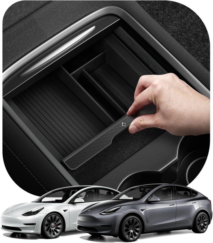 Spigen Console Organizer for Tesla Model Y (2021-2024) & Model 3 (2021-2023) – Canada