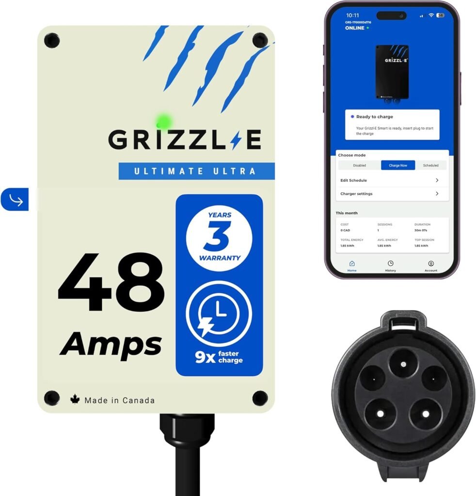 Grizzl-E 48A Ultra Edition: Canada’s Fastest UL-Certified EV Charger