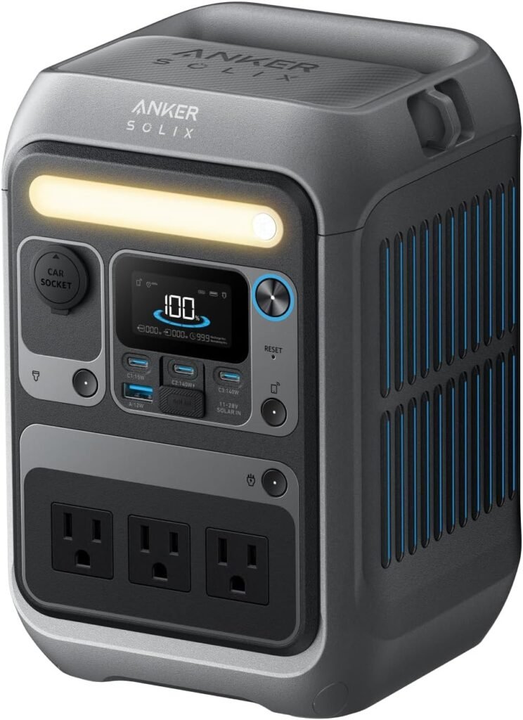 Anker SOLIX C300: 288Wh Portable Power Station for Camping & Emergencies in Canada