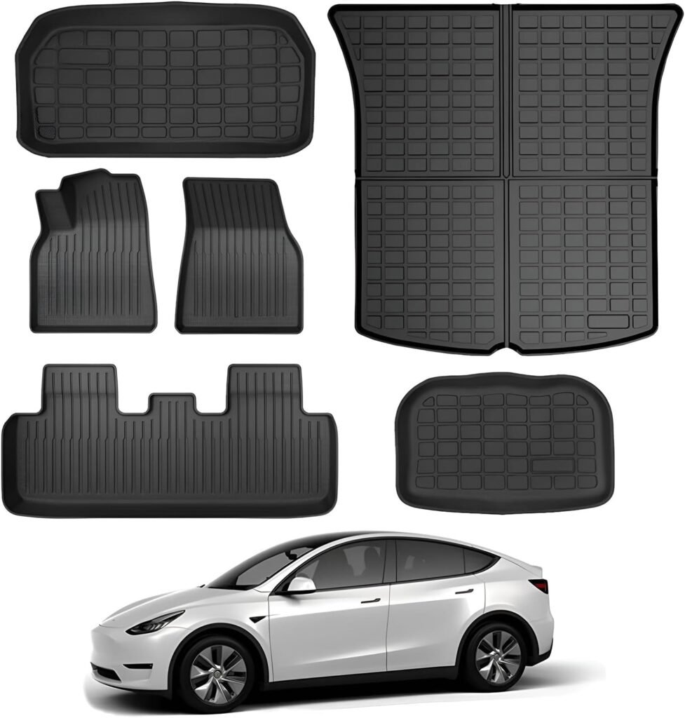 Buy KIKIMO All-Weather Floor Mats for Tesla Model Y 5-Seater 2020-2025 in Canada Buy KIKIMO All-Weather Floor Mats for Tesla Model Y 5-Seater 2020-2025 in Canada
