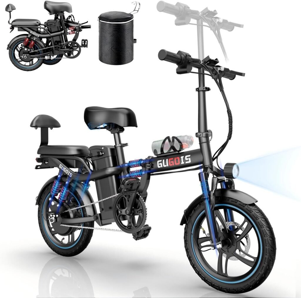 Powerful Folding Electric Bike for Adults in Canada: 1000W Motor, 60-Mile Range, 32MPH Speed