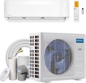 MRCOOL DIY 5th Gen 18,000 BTU Ductless Mini-Split AC & Heat Pump – Energy Star Certified, 25ft Kit, 230V for Canadians