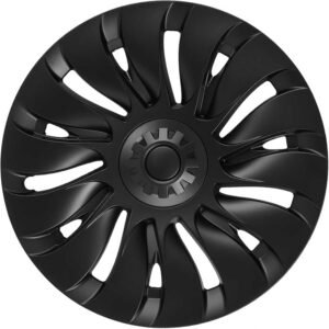 Buy 19-Inch Matte Black Tesla Model Y Wheel Covers (2021-2024) – Set of 4 Storm Style Hubcaps in Canada