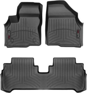 WeatherTech FloorLiners for Chevrolet Bolt EV: Custom Fit for 1st & 2nd Row (Black) – Canada