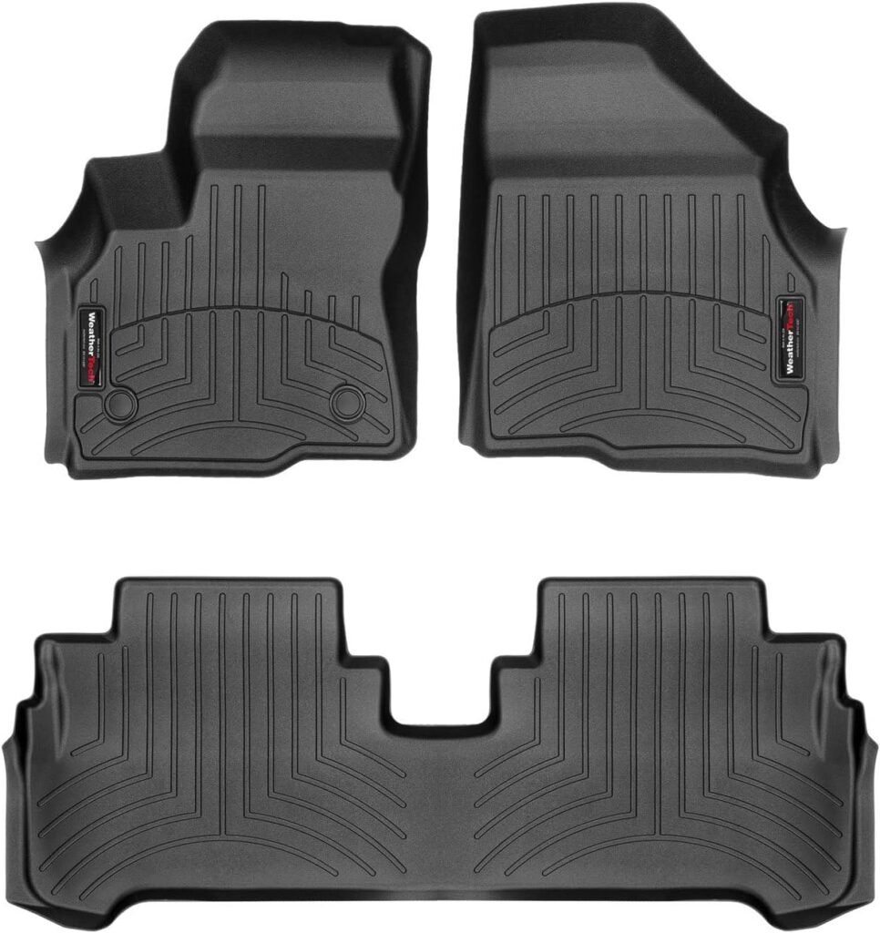 WeatherTech FloorLiners for Chevrolet Bolt EV: Custom Fit for 1st & 2nd Row (Black) – Canada