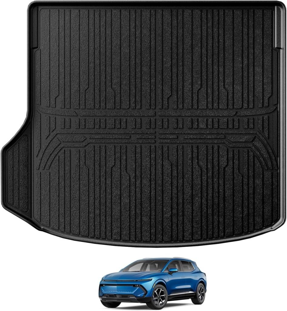Top 2024-2025 Chevrolet Equinox EV Trunk Mat: 3D All-Weather Liner | BestEvMod Top 2024-2025 Chevrolet Equinox EV Trunk Mat: 3D All-Weather Liner | BestEvMod