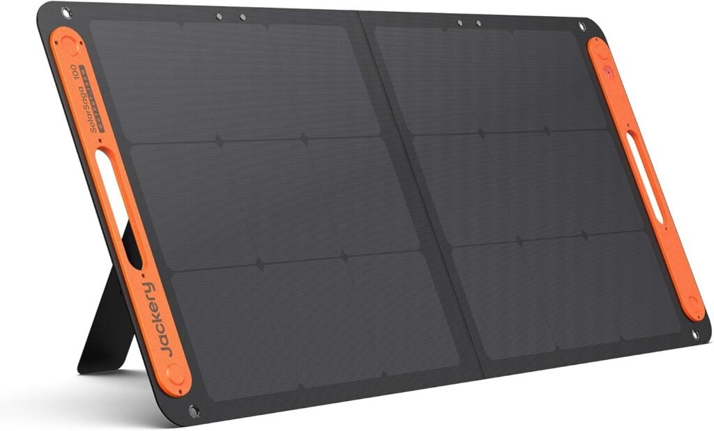 Jackery SolarSaga 100W Portable Solar Panel: Perfect for Explorer Power Stations in Canada