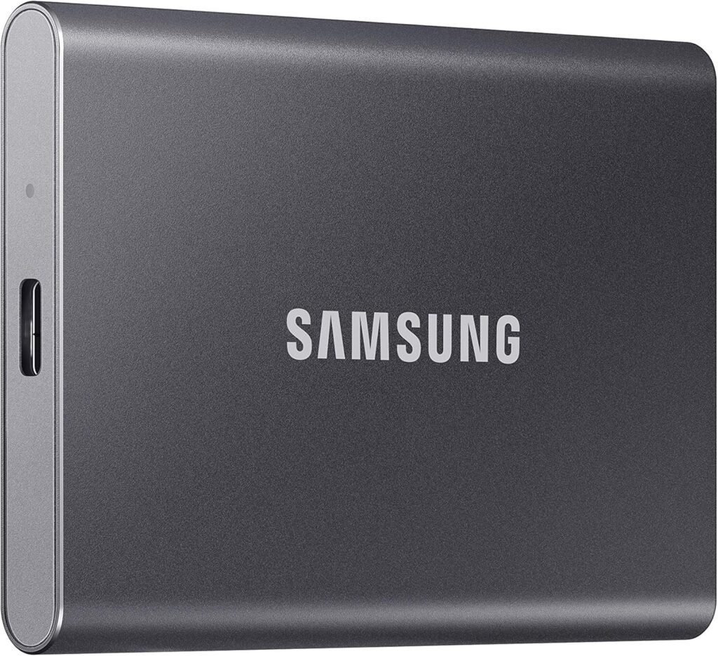 Samsung T7 1TB Portable SSD – Fast 1050MB/s USB 3.2 for Gaming & Professionals in Canada