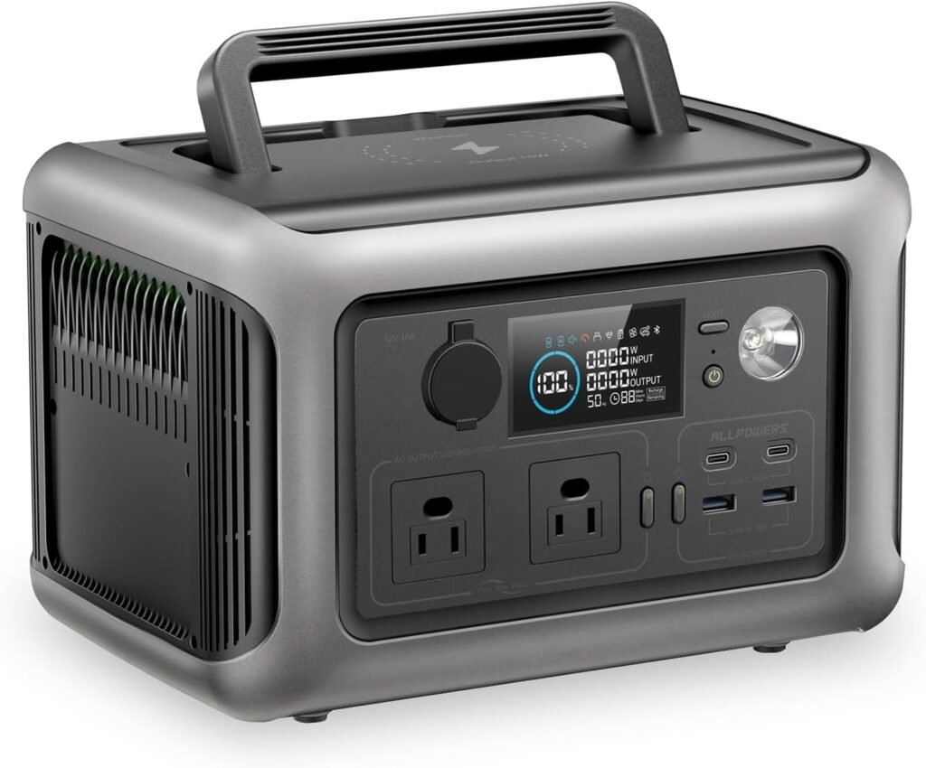 ALLPOWERS R600: 299Wh Portable Power Station with Fast Charging for Canadian Campers & RVs ALLPOWERS R600: 299Wh Portable Power Station with Fast Charging for Canadian Campers & RVs