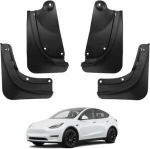 Tesla Model Y Mud Flaps: No-Drill, All-Weather Protection for Canadian Winters (2020-2024)
