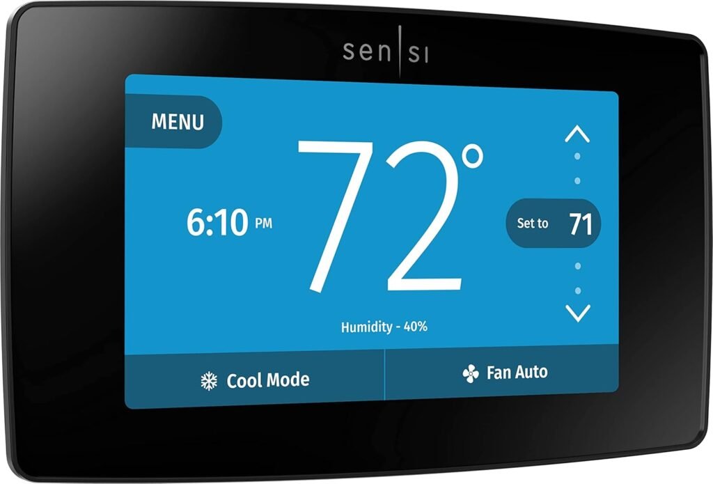 Emerson Sensi Touch Wi-Fi Thermostat ST75: Smart Home Touchscreen for Canadians