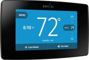 Emerson Sensi Touch Wi-Fi Thermostat ST75: Smart Home Touchscreen for Canadians Emerson Sensi Touch Wi-Fi Thermostat ST75: Smart Home Touchscreen for Canadians