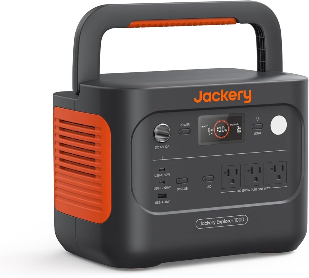 Jackery Explorer 1000 v2: Powerful 1070Wh Solar Generator for Canadian Camping & Off-Grid Living Jackery Explorer 1000 v2: Powerful 1070Wh Solar Generator for Canadian Camping & Off-Grid Living