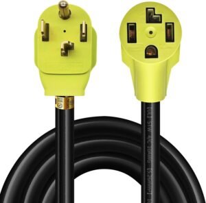 Buy 5 FT UL-Listed 30AMP 4-Prong Dryer Extension Cord in Canada – Secure-Grip Design, 220V, Heavy Duty