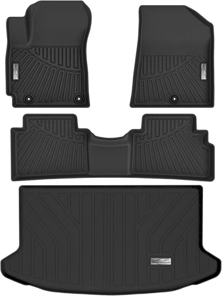 All-Weather Floor Mats & Cargo Liner for Kia Soul (2020-2025) – Black TPE Protection, Canada All-Weather Floor Mats & Cargo Liner for Kia Soul (2020-2025) – Black TPE Protection, Canada