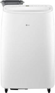 Ultra-Quiet LG 8,000 BTU Dual Inverter Portable AC with Smart Wi-Fi – Perfect for Canadian Homes