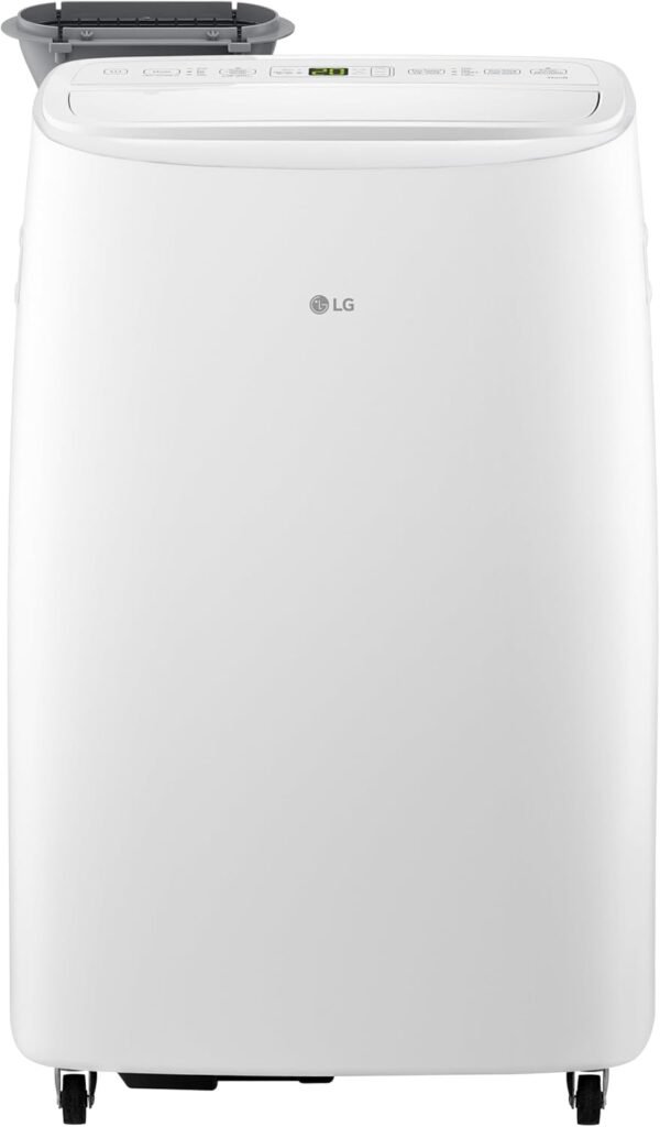 Ultra-Quiet LG 8,000 BTU Dual Inverter Portable AC with Smart Wi-Fi – Perfect for Canadian Homes