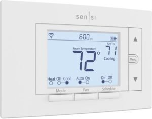 Emerson Sensi ST55 Wi-Fi Smart Thermostat: Alexa-Compatible, Energy Star Certified for Canadian Homes
