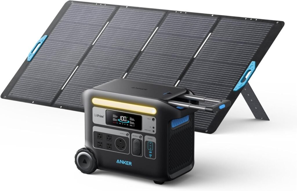 Anker SOLIX F2000: Top Portable Solar Generator for Canadians – 2048Wh Power Station with 400W Panel