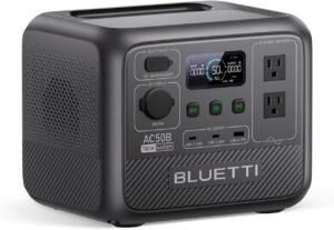 BLUETTI AC50B Solar Generator: 448Wh Battery & Fast Charge for Canadians