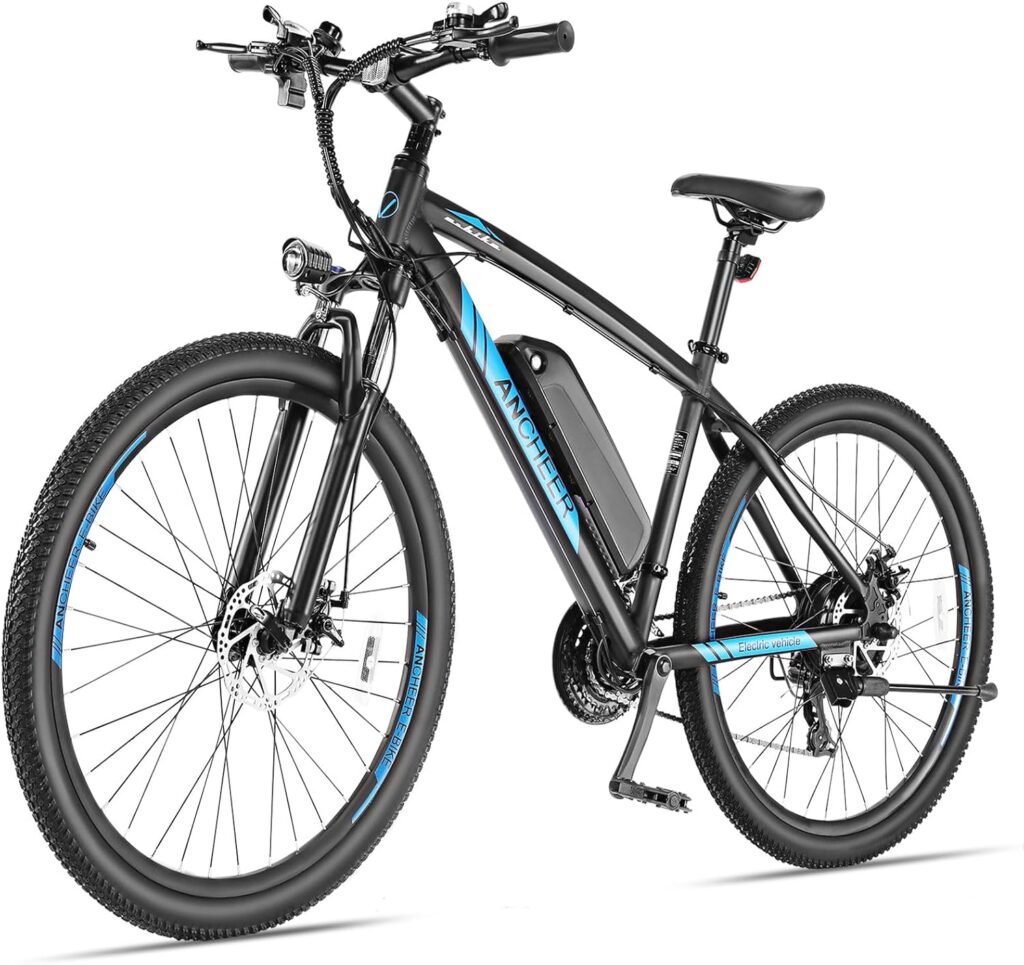 Discover Canada’s ANCHEER 27.5” Electric Mountain Bike: 500W, Fast Charge, 21 Speed Discover Canada’s ANCHEER 27.5” Electric Mountain Bike: 500W, Fast Charge, 21 Speed
