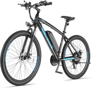 Discover Canada’s ANCHEER 27.5” Electric Mountain Bike: 500W, Fast Charge, 21 Speed Discover Canada’s ANCHEER 27.5” Electric Mountain Bike: 500W, Fast Charge, 21 Speed